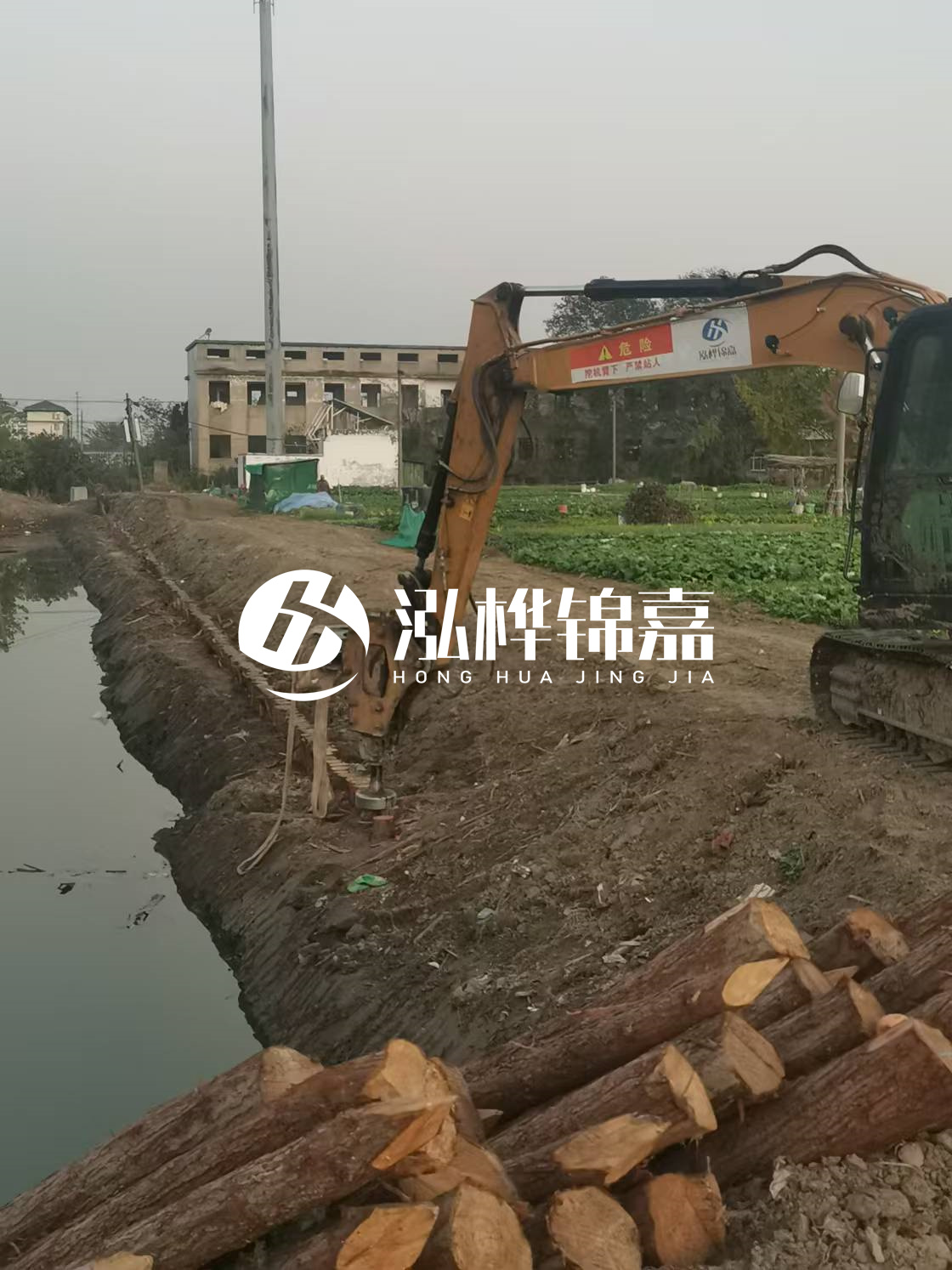 婁底松木樁源頭廠家-河道治理中為什么要打木樁？