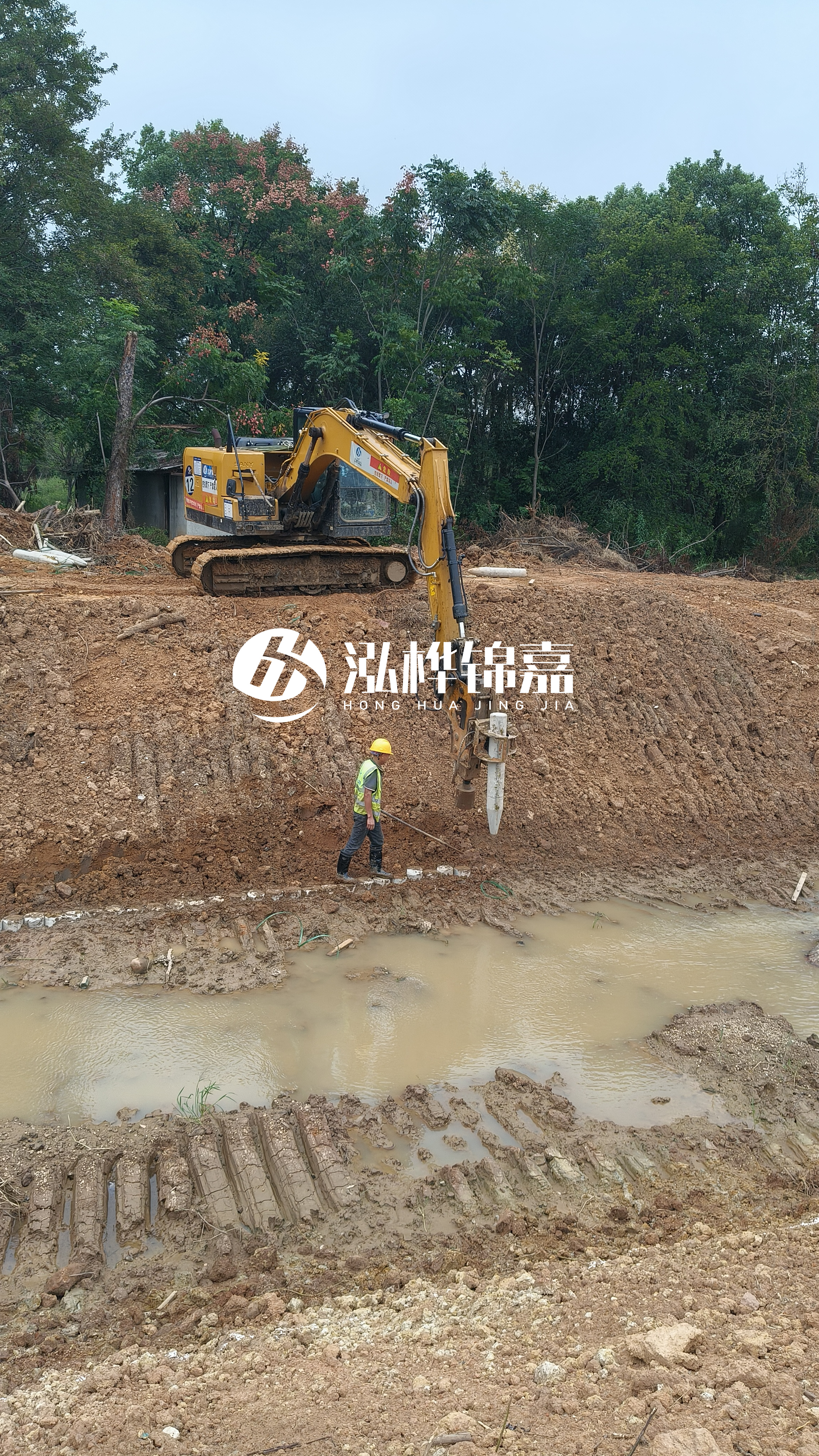 水泥樁包工包料泓樺錦嘉 - 仿木樁施工包工包料價格怎么算